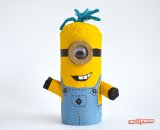 Πώς να φτιάξετε ένα Minion από χαρτί τουαλέτας!! 